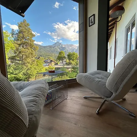 아파트 Loisachlodge - Zwischen Loisach Und Zugspitze